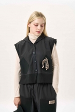 리본자수 참장식 블루종 베스트(I9W2VT20)