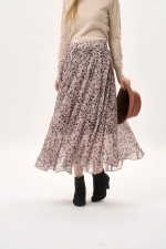 시폰 프린트 맥시 스커트(I9W2SK01)