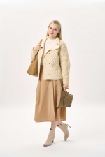 퀼팅 버튼 숏 패딩자켓(I9W3DJ73)