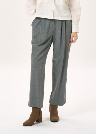 프론트 투턱 와이드 팬츠(I9W2PT06)