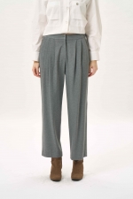 프론트 투턱 와이드 팬츠(I9W2PT06)