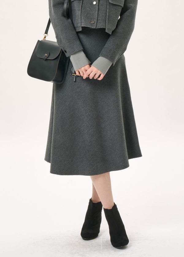 A라인 플레어 모던 스커트(I9W3SK81)