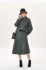 A라인 플레어 모던 스커트(I9W3SK81)