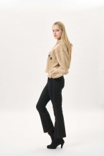 크롭 레터링 포인트 후드 (I9W4TH02)