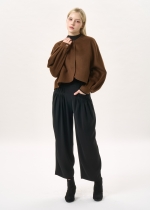 셔링 밴딩 루즈 팬츠(I9W4PT08)