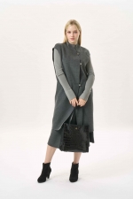 버튼 업 모던 레이어드 베스트 (I9W3VT70)