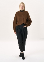 볼륨 슬리브 크롭 자켓(I9W3JK75)