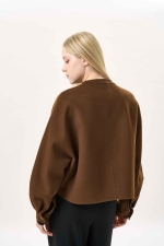 볼륨 슬리브 크롭 자켓(I9W3JK75)