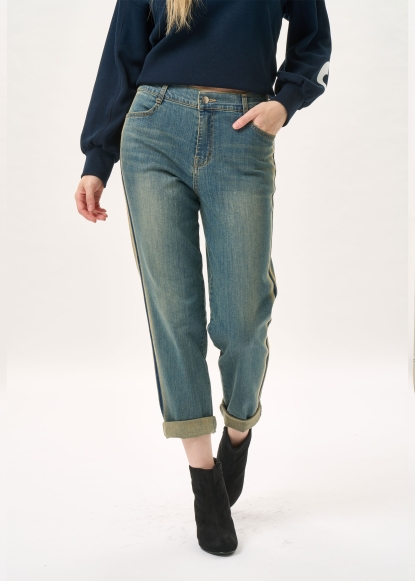 워싱 보이핏 데님 팬츠(I9W4PT61)