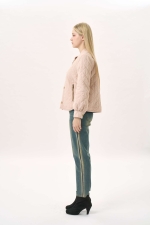 경량 퀼트 하프 자켓(I9W4JK05)