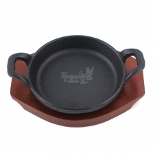 양손 원형 후라이