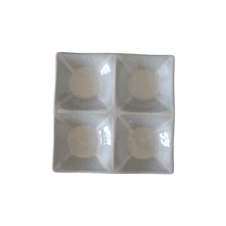 KO 그레이콤 퓨전물방울4구찬접시中