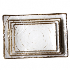 KO 나이테 참숯직사각접시