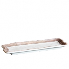 KO 브라운부시마크 차콜장직사각접시12