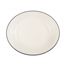 KDS 체크투톤 블랙앤화이트 넓은전타원볼