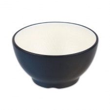 KDS 체크투톤 블랙앤화이트 밥그릇