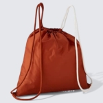 ROLAND GARROS CINCH BAG GREY/NAVY