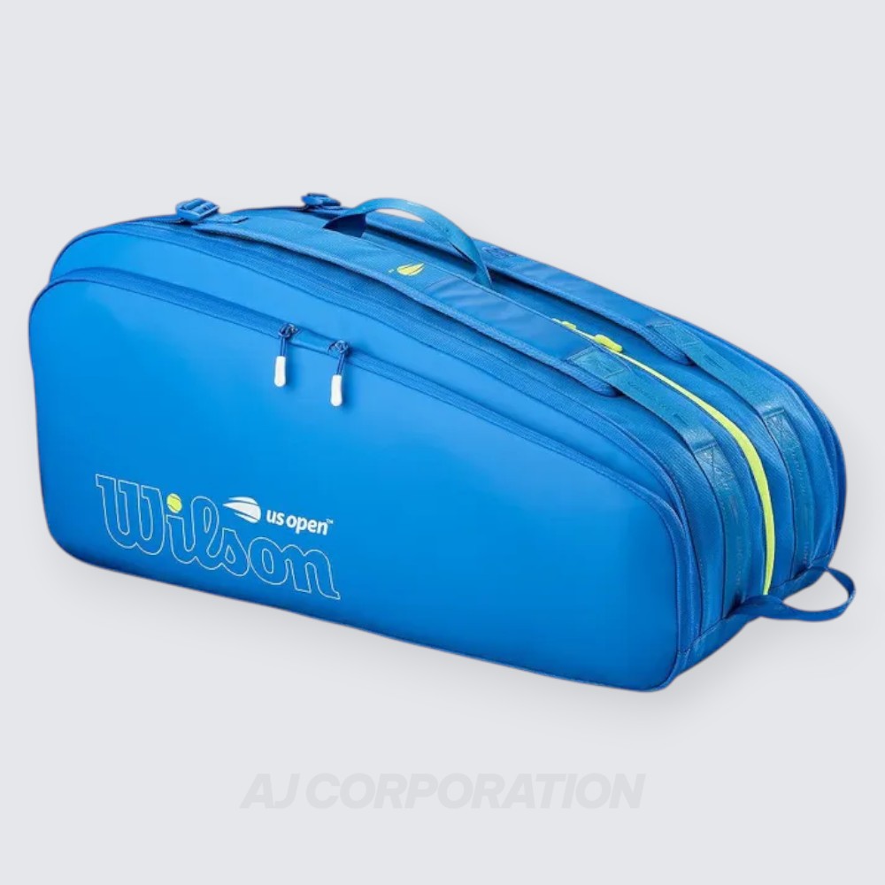 윌슨 US오픈 2024 투어 12PK 라켓가방 블루
