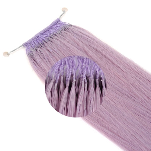 [퍼플]컬러뉴노팁(소프트팁) 붙임머리 18인치