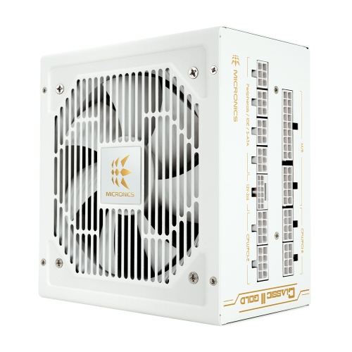 마이크로닉스 Classic II 1050W 80PLUS골드 풀모듈러 ATX3.1 화이트