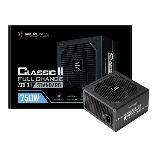 마이크로닉스 Classic II 풀체인지 750W 80PLUS STANDARD ATX3.1(PCIE 5.1)