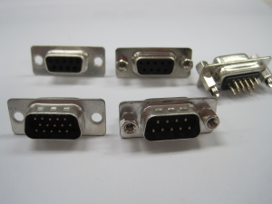 D-SUB 9PIN MALE +나사, pcb용