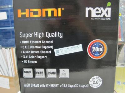 HDMI 리피터 케이블 20M