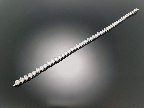 Tennis Chain 3prong 4mm with New Clasp