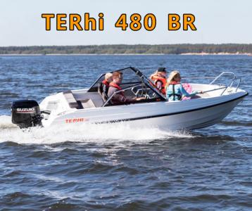 테리보트 - Terhi 480 BR (콘솔 및 스텐레일 셋트 포함) / ABS보트