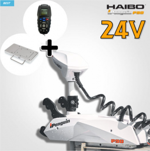 대박 사은품증정/ 하이보 P90 아이펭귄 24V GPS 앵커링 오토파일럿 가이드모터