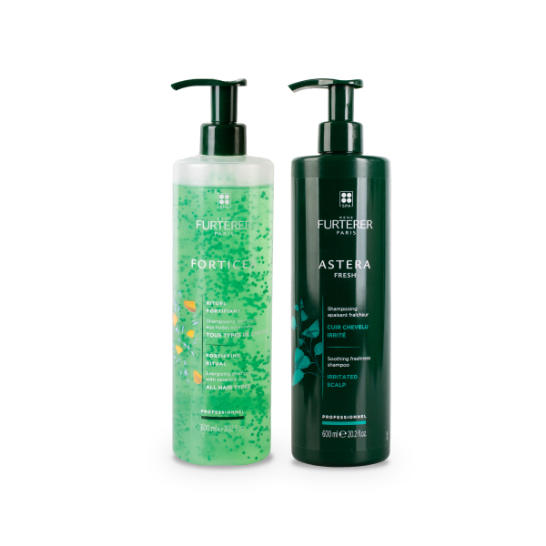 르네휘테르 포티샤 에네자이징 샴푸 600ml + 아스테라 프레쉬 샴푸 600ml