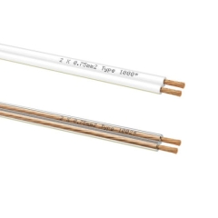 [Oehlbach] 오엘바흐 Performance SPEAKER WIRE 7 화이트, 투명 (벌크형 1m당 금액) 스피커케이블 (D1C1000, D1C1002)