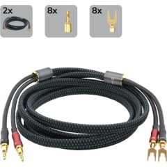 [Oehlbach] 오엘바흐 Excellence TRANSFORM DUAL-PLUG 단자처리 스피커 케이블 3m (D1C10841)
