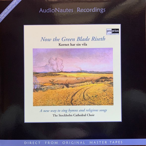 [Audio Nautes]오디오나우테스  Now the green blade Riseth - Stockholm Cathedr 북유럽 스웨덴 성가 (1LP)