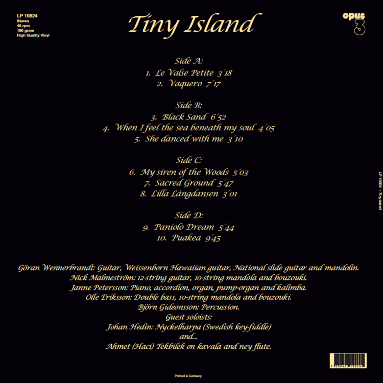 [OPUS3] 오퍼스3 Tiny Island (타이니 아일랜드) - Tiny Island (2LP)
