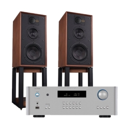 [패키지 특가] Wharfedale 와피데일 85주년 기념작 LINTON(린톤/린튼) + 로텔RA-1572 MKII