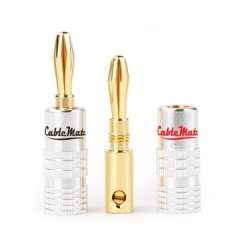 [CableMate] 케이블메이트 바나나단자 나사조임 방식 2개(1쌍)