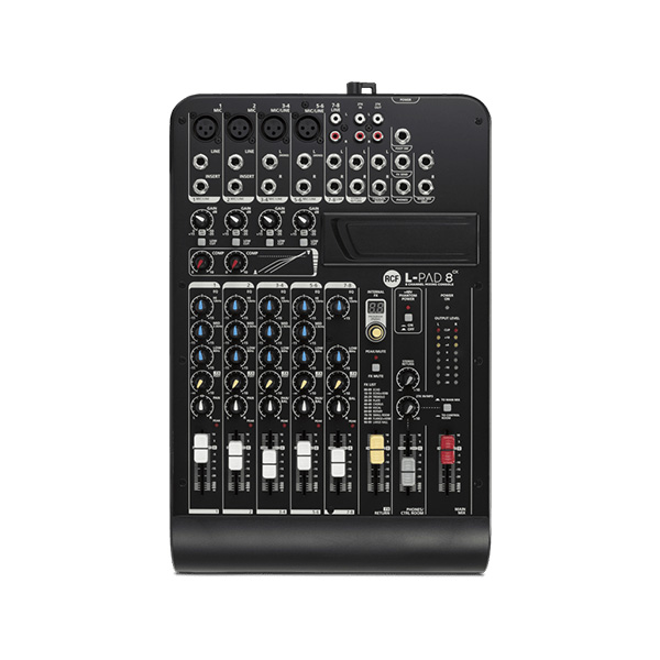 ◆[RCF] 소형 믹서 L-PAD8CX◆Analog Mixing Console◆아날로그 믹서◆8CH채널, FX채널