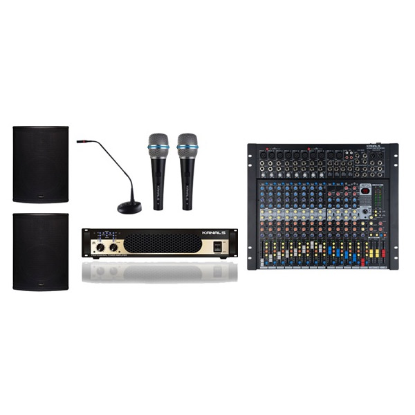 ◆카날스 BK-1550(2개) / BKP-1600 / L-505V / BKD-201(2개) / BKX-167◆중,대형규모 실내음향패키지◆