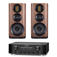 [Wharfedale] 와피데일 EVO 4.2 북쉘프 스피커 + [Marantz] 마란츠 PM8006 인티앰프