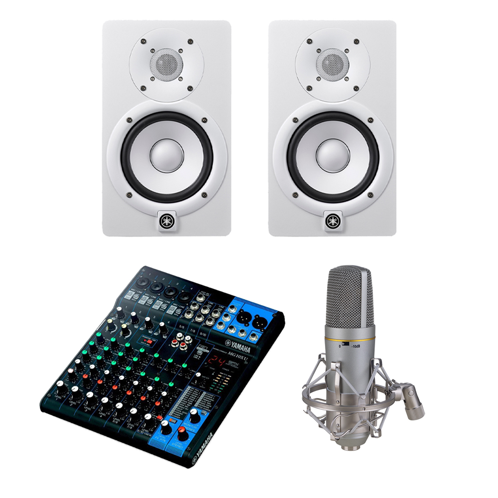[YAMAHA] 야마하 HS8 + [YAMAHA] 야마하 MG12XU + [KANALS] 카날스 PS-575