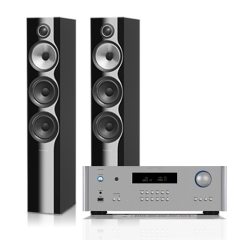 [B&W] 비앤더블유 704 S2 + [Rotel] 로텔 RA-1572 MK II 하이파이 패키지 [전용 스탠드 별매]