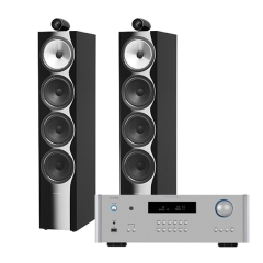 [B&W] 비앤더블유 702 S2 톨보이 스피커 + [ROTEL] 로텔 RA-1592 MKII 인티앰프