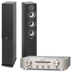 [ELAC] 엘락 F5.2 톨보이 스피커 DEBUT 2.0 + [Marantz] 마란츠 PM6007 하이파이 패키지