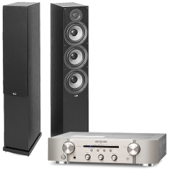 [ELAC] 엘락 F6.2 톨보이 스피커 DEBUT 2.0 + [Marantz] 마란츠 PM6007 하이파이 패키지