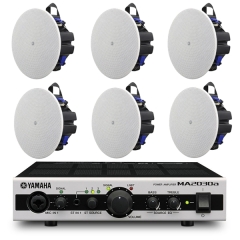 [YAMAHA] 야마하 VXC3F 6채널 + 야마하 MA2030a 매장음향패키지