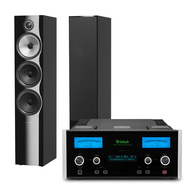 [B&W] 비앤더블유 703 S2 톨보이스피커 + [Mcintosh] 매킨토시 MAC7200 인티앰프