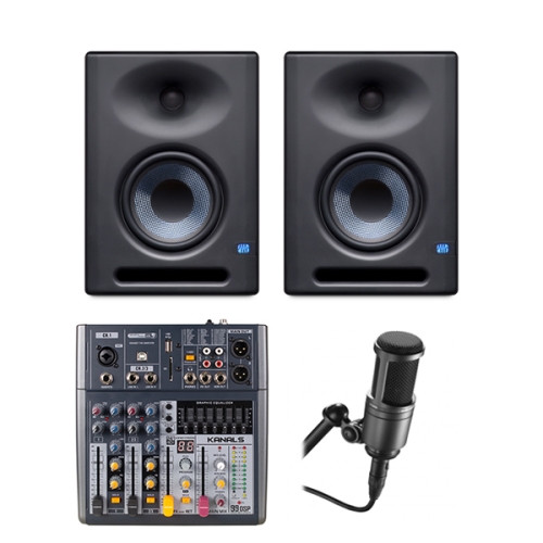 [레코딩패키지] 프리소너스 Eris E5 XT + 카날스 BKG-30 + 오디오테크니카 AT-2020
