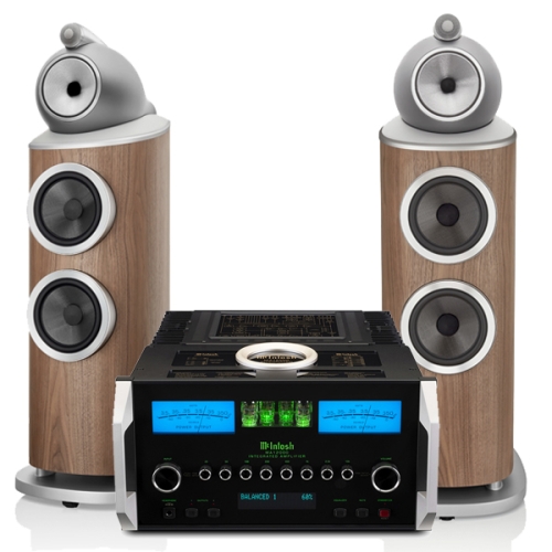 [패키지 상품] 매킨토시 MA12000 + B&W 802 D4 하이파이 패키지