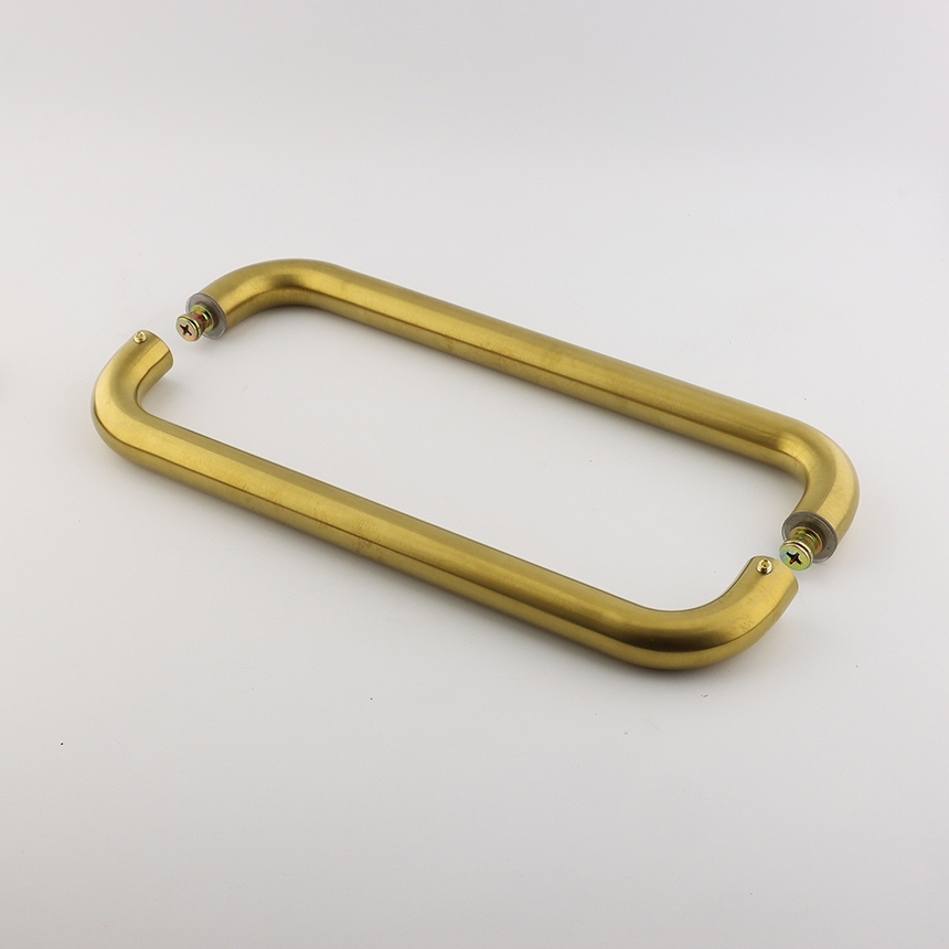 유진 GS184 티타늄골드 무광 340mm 강화도어 손잡이